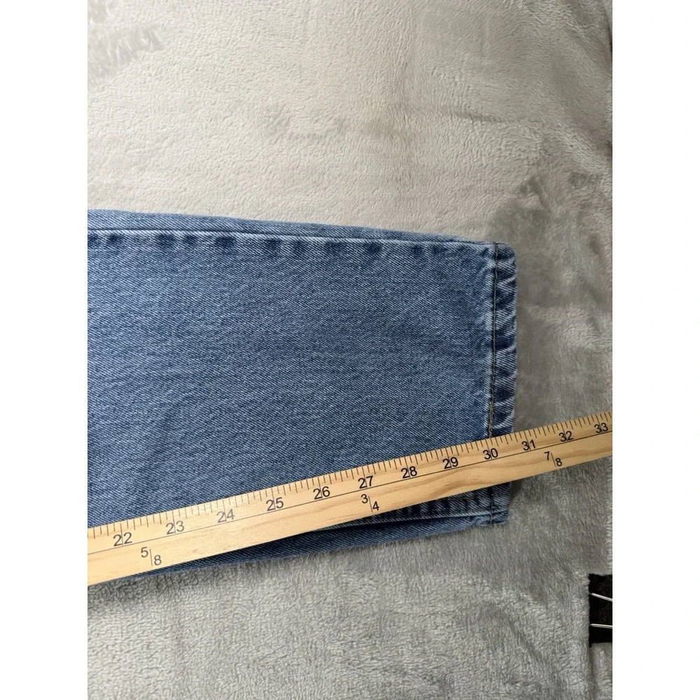 Levis 505 Jeans Mens 31x32 Blue Denim Regular Straight Fit